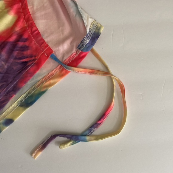 One shoulder tie dye beach dress - Picture 6 of 12